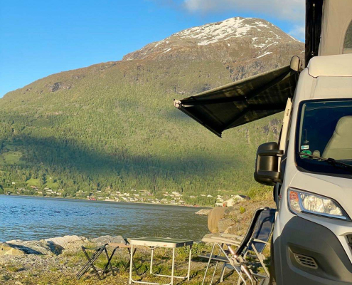 Energeticky nezávislý, kompletne vybavený karavan KNAUS